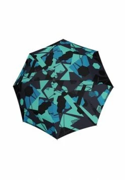 Knirps A.200 Medium Duomatic Regenschirm 28 Cm Explore Aqua