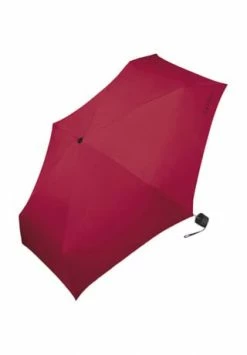 ESPRIT Damen Taschenschirm Petito Dunkelrot