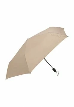 ESPRIT Regenschirm, Einfarbig, Für Damen TAUPE GREY