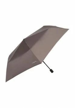 Happy Rain® Regenschirm, Einfarbig, Für Damen Und Herren BROWN GRANITE