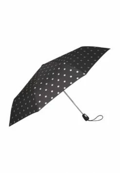 Titelseite 7 Pierre Cardin Regenschirm "Easymatic Light", Gepunktet METALLIC DOTS BLACK