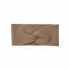 HALLHUBER Kaschmirstirnband Mit Knotendetail Camel