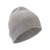 HALLHUBER Strickmütze In Edlem Kaschmir-Merinowolle-Mix Light Silver Melange -Regenschirme Shop unnamed file 175