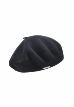 SEEBERGER Walk Baskenmütze 18526-0 Schwarz