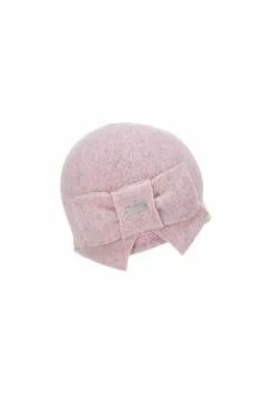 SEEBERGER Walk Mütze Mit Schleifengarnitur 18527-0 Sandel