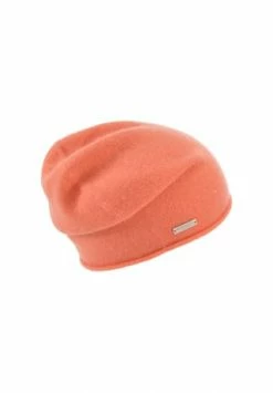 SEEBERGER Cashmere Headsock Mit Rollkante 16700-0 Lachs