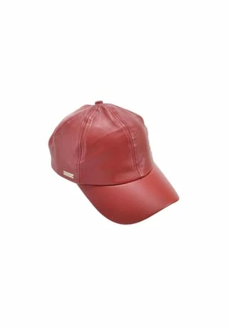 SEEBERGER Leder Baseballcap 18823-0 Rubin 3 SEEBERGER Leder Baseballcap 18823-0 Rubin
