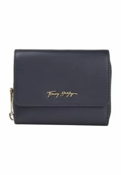 TOMMY HILFIGER Geldbörse "Iconic", Kunstleder, Für Damen C7H ACC DESERT SKY