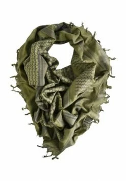 Normani® Shemagh Halstuch Oliv/ Schwarz