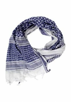 Normani® Shemagh Halstuch Blau/ Weiß