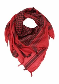 Normani® Shemagh Halstuch Rot/ Schwarz