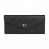 COACH Langbörse, Emblem, Leder, Uni, Für Damen LI/ BLACK 2 COACH Langbörse, Emblem, Leder, Uni, Für Damen LI/ BLACK -Regenschirme Shop unnamed file 717