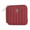 TOMMY HILFIGER Geldbörse, Lederlook, Emblem, Uni, Für Damen XJS ROUGE -Regenschirme Shop unnamed file 913
